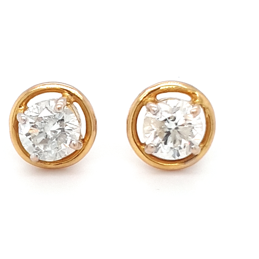 Diamond Stud Earrings